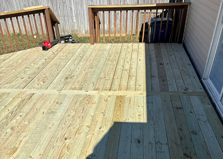 Reliable Fence Decks new deck installation springfield il