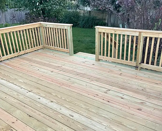 deck installation services in Peoria IL