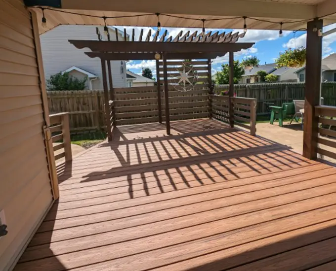 Reliable deck staining services in Springfield IL