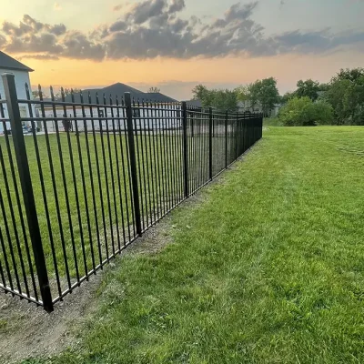 new metal/iron fence installation springfield il